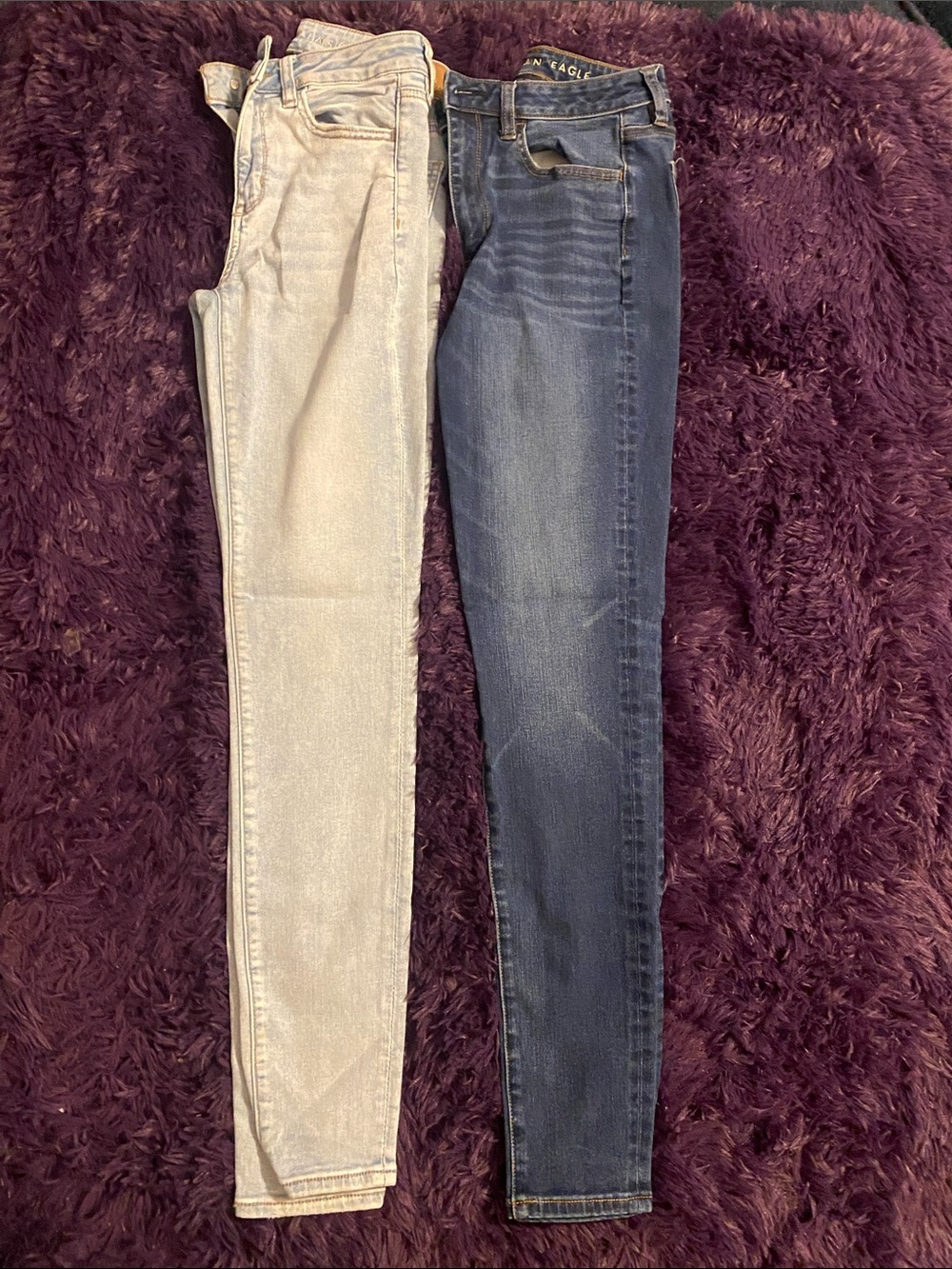 Women’s Two-Pack Skinny Jeans – Light Wash & Dark Indigo - Picture 2 of 9